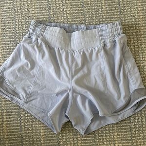 Light Purple lululemon shorts size 8 length 4
